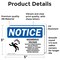 Signmission Hazardous Voltage Multiple Power Sign, Vinyl Decal, 5in W x 3.5in L, 2PK OS-2PACK-NS-D-35-L-13328 - alternate 5